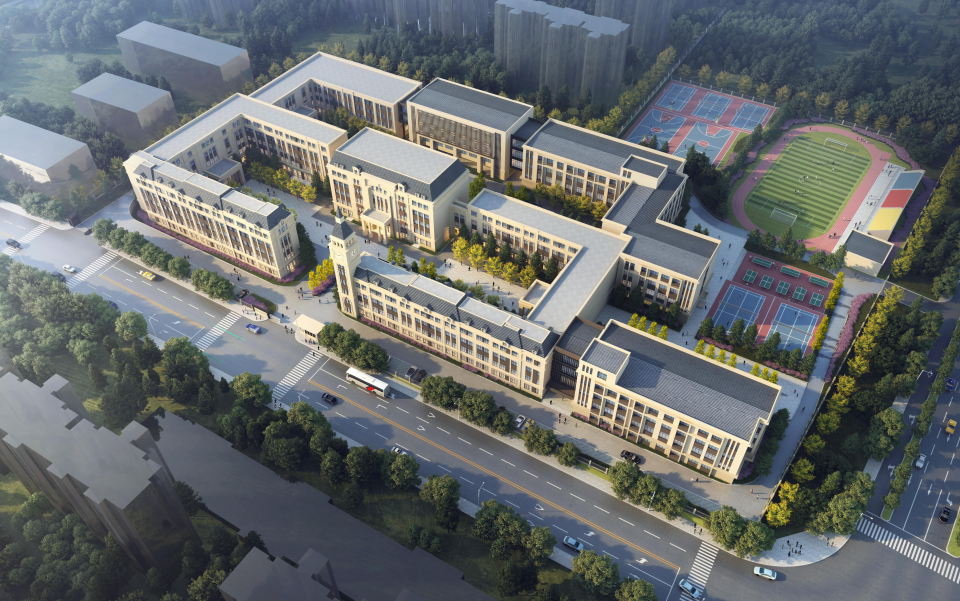济南泉海学校引用模块化集成建筑（MiC建筑），实现快速建造